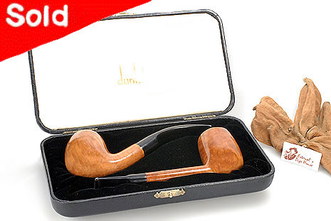 Alfred Dunhill Root Briar 2 Pipes Set